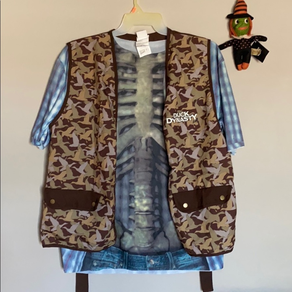 Duck Dynasty Top with Vest OS